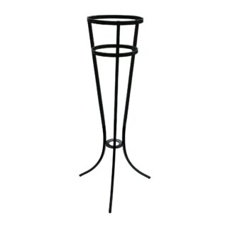 Elegant Black Traditional Champagne Bucket Stand