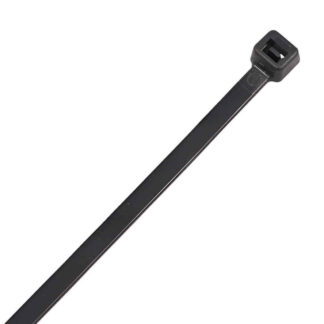 Durable Black Cable Ties Pack of 100 – Perfect for Organising Your Space