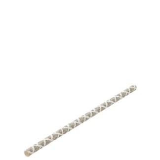 Paper Filigree Black Cocktail Straw 5.5″ (14cm), set of 24