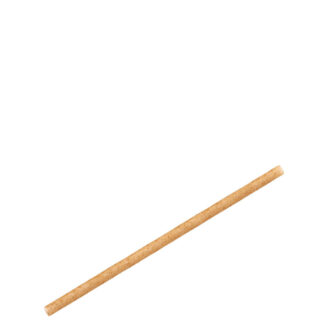 Agave Natural Cocktail Straw 6″ (15cm) -Box of 250, set of 12
