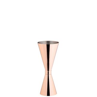 Copper Japanese Style Jigger 25/50ml, set of 6