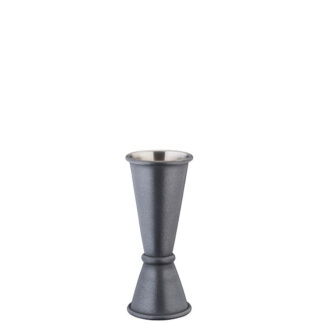 Matt Pewter Effect Jigger 25/50ml NGS, set of 6