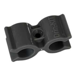 Drin-Klip – Beer and gas line pipe clip | 50 pieces Grey