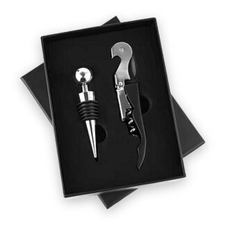 Wine accessories gift set, four pieces