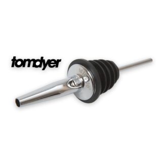 Slow/medium flow rubber bottle pourer