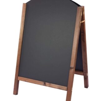 Reversible Framed Wooden Curved A-Board