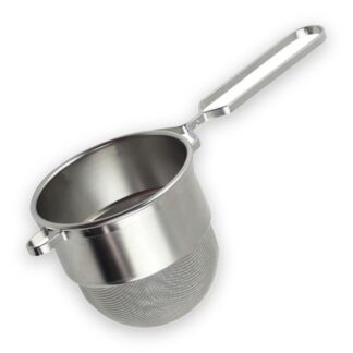Skull cocktail strainer, stainless steel